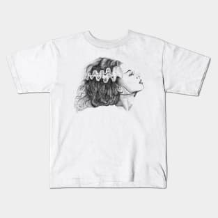 Bride of Frankenstein Kids T-Shirt